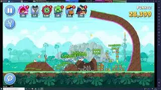 Angry Birds Friends Speedrun (Level 50, Power-ups) in 00:00:17,400
