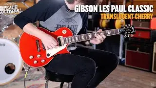 No Talking...Just Tones | Gibson Les Paul Classic - Translucent Cherry