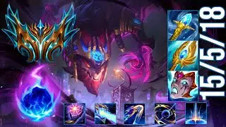 TOP 1 CHALLENGER Руководства Как играть Aurelion Sol BOT & Carry + Лучший билд/руны Сезон 15