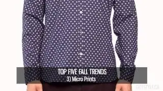 Top 5 Men's Fashion Trends For Fall 2014