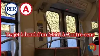 Voyage &agrave; bord du MS61 &agrave; contre sens