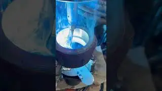 Repairing excavator loose boom.  #excavator #repair #reaming #welding #excavators #bushing #tools