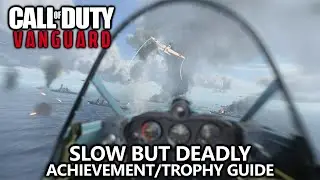 Call of Duty Vanguard - Slow But Deadly Achievement/Trophy - Help 5 Allies During a Dogfight
