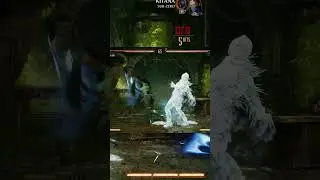 Kitana 45% Damage Combo | Mortal Kombat 1 Shorts 💙🔥