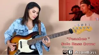 Justin Bieber &ldquo;Peaches&rdquo; Solo Bass cover