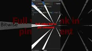 #bitwise and #shift #operator || JAVA CRASH COURSE|| 05