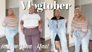 🍂 FALL FASHION NOVA CURVE TRY ON HAUL 🍂 VERY PRACTICAL, VERY DEMURE CLOTHING HAUL | #vlogtober