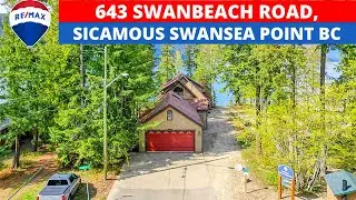 643 Swanbeach Road, Located on Beautiful Mara Lake, This Privately Set Waterfront Home