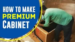 making of premium quality Aquarium  cabinet with 19mm waterproof ply and inner and outer sunmica