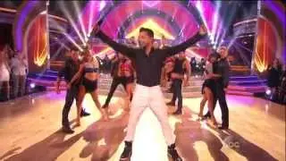 Ricky Martin performing 