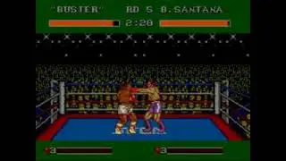 James  Buster  Douglas Knockout Boxing USA - Master System