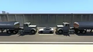 BeamNG drive - EXTREME TRUCKING CRASHES