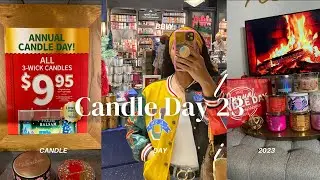 BATH & BODY WORKS ANNUAL CANDLE DAY 2023! #candleday #lifestylevlog   #vlog #bathandbodyworkscandle