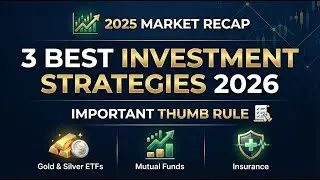 2026 Investment Plan in Telugu | Stocks, Mutual Funds, Gold, Silver | 3 Strategies Explained!