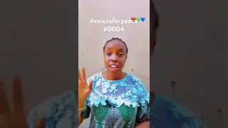 30 seconds for Peace | #voicesforpeace #0004 #letsmakethedifference.org