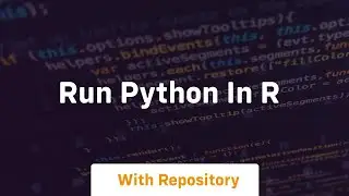 run python in r