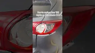 How to replace Broken Rear Tail Light on 12 - 16 KE model Mazda CX 5. #diy
