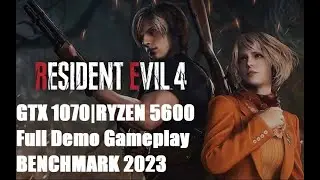 Resident Evil 4 Remake GTX 1070 RYZEN 5 5600 (Non X) 2023