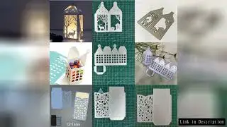 Lantern box Metal Cutting Dies Stencil Scrapbooking Embossing Christmas Card Making Paper Crafts