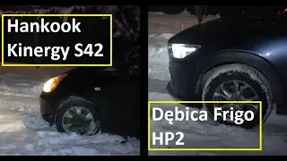 Całoroczone vs. Zimowe | Hankook Kinergy 4S2 vs. Dębica HP2 | Kto wypadł lepiej | Głęboki śnieg