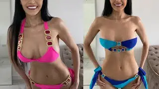 Bikini Try On Haul👙MODA MINX💎