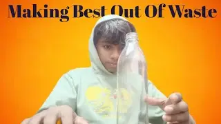 Making the Best Out of Waste Glass Bottle ll #vlog