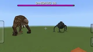 DISTORTUS REX Vs Omnidroid 08 ADDON in Minecraft PE 