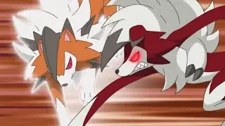 Gladion's Lycanroc vs Ash's Lycanroc [AMV]