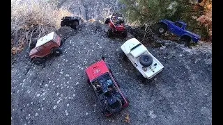 RC Trail Adventure up Logan Canyon - Wild & Funny