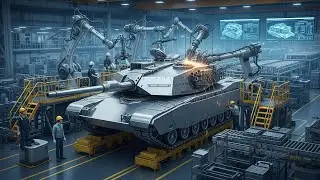 Inside the Extreme Engineering That Builds Modern Battle Tanks from Raw Steel