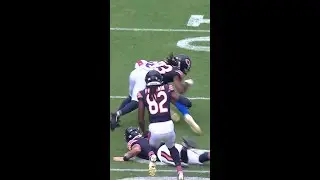 JaMarcus Ingram intercepts the Tyson Bagent pass vs. Chicago Bears
