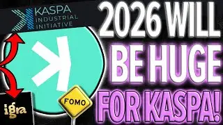 $KAS KASPA🔥- BANKS ARE OFFICIALLY USING KASPA! | MAJOR KASPA + IGRALABS SECURITY UPDATE! [IT'S LIVE]