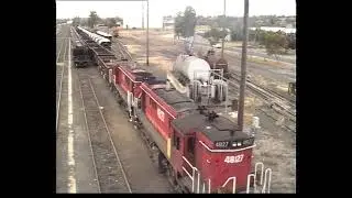 New South Wales and Victoria freight locomotives in 1995 filmed by Ray Zeffert