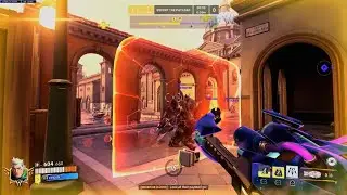 Hazard blocks Reinhardt's Ult | Overwatch 2 |