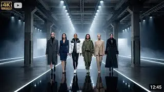 GERMAN WINTER FUSION RUNWAY 2026 | Elegant German Women, Luxury Street & Power Fashion