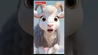 goat funny expression #cartoon #kids #shorts