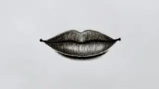 How to draw Lips by pencil step by step Tutorial | D Artshine
