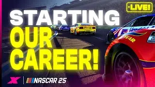 Starting Our NASCAR 25 Career!