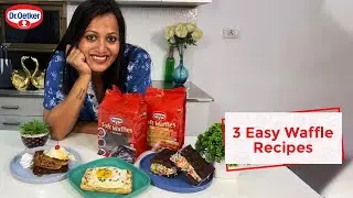 3 Easy Waffle Recipes | Chocolate Waffle Recipe | Waffle Recipe at Home