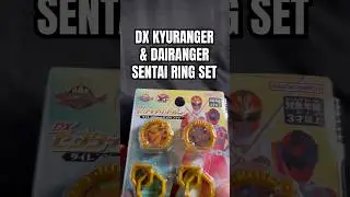 DX Kyuranger & Dairanger Sentai Ring Set - No.1 Sentai Gozyuger #supersentaiseries #powerrangers