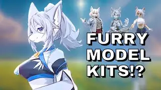 I'm no furry BUT...  //  Aoshima KemoPla Figure News