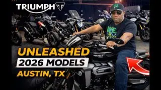 Triumph Unleashed Austin 2026 | New Triumph Motorcycles, First Impressions & Reveal