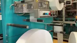Fameccanica T-shape baby diaper machine