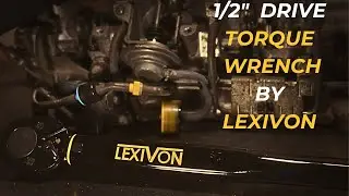 LEXIVON 1/2-Inch Drive Click Torque Wrench 10~150 Ft-Lb/13.6~203.5 Nm (LX-183)