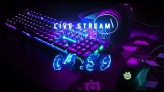 New 5 Minute Stream Starting Soon Overlay[Copyright Free]