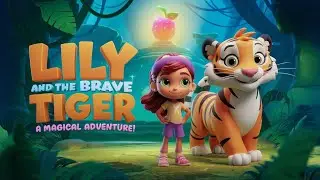 Lily and the Brave Tiger - A Magical Adventure in the Jungle! | Kids Adventure Stories