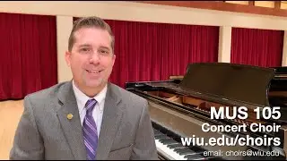 Join the WIU Concert Choir!