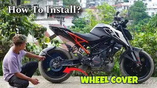 Duke 200 Wheel Cover Installation 🔥 || Full Details And Review 🥰 || Price?