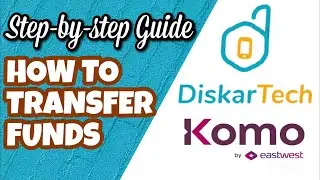 DISKARTECH TO KOMO PH | KOMO PH TO DISKARTECH | TRANSFER FUNDS VIA INSTAPAY | STEP-BY-STEP GUIDE