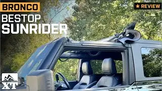 2021-2024 Bronco 4-Door Bestop Sunrider for Factory Hard Tops Review & Install
